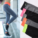 Women quick drying High elasticity fitness Yoga trousers Outdoor professional Running pants gym sport legging pants