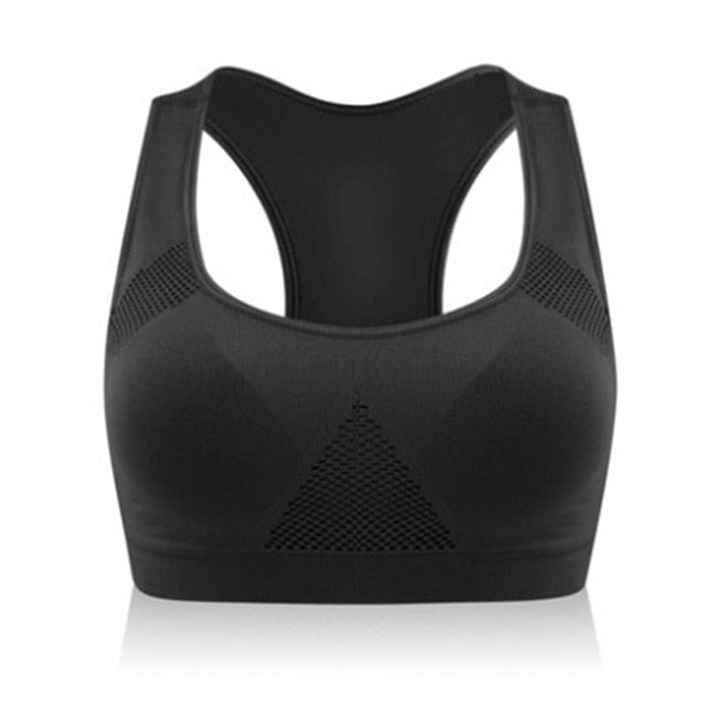 [5Colour/3size] Professional Absorb Sweat Top Athletic Running Sports Bra , Gym Fitness Women Seamless Padded Vest Tanks  M L XL