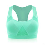 [5Colour/3size] Professional Absorb Sweat Top Athletic Running Sports Bra , Gym Fitness Women Seamless Padded Vest Tanks  M L XL