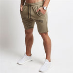 Mens cotton shorts Calf-Length gyms Fitness Bodybuilding Casual Joggers workout Brand sporting short pants Sweatpants Sportswear