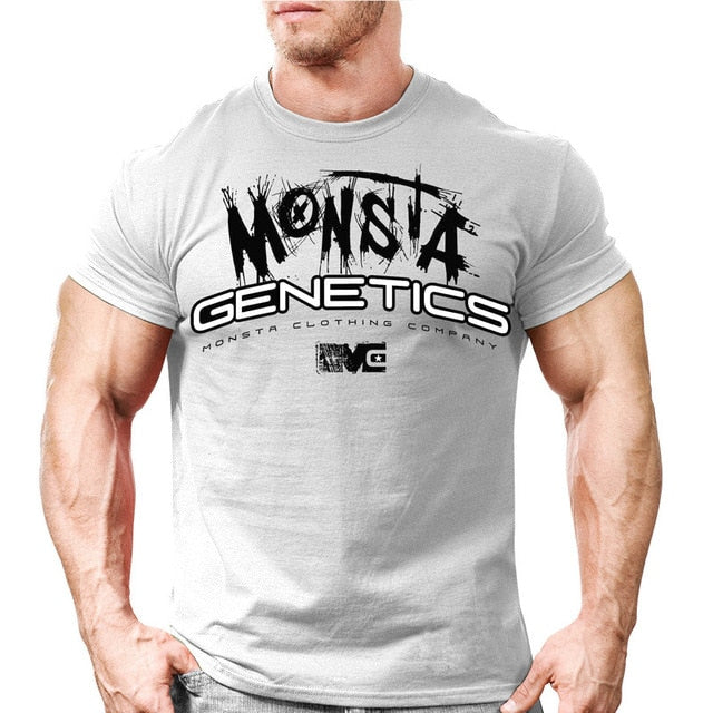 KORKSLORES 2018 Summer New mens gyms T shirt Crossfit Fitness Bodybuilding Fashion Male Short cotton clothing Brand Tee Tops