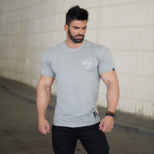 2018 Cotton Gym Shirt Sport T Shirt Men Short Sleeve Running Shirt Men Workout Training Tees Fitness Top Sport T-shirt Rashgard