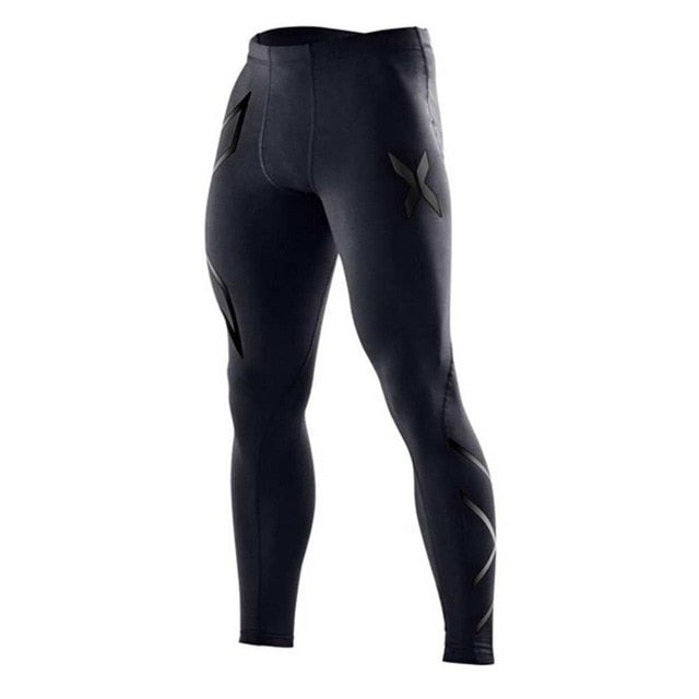 New Brand Fitness Men Running Tights Gym Yoag Trousers Crossfit Jogger Sports Leggings Athleisure Sportswear Jog Elastic Pants