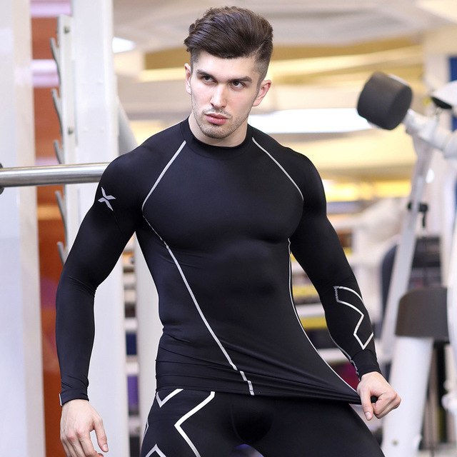 New Brand Fitness Men Running Tights Gym Yoag Trousers Crossfit Jogger Sports Leggings Athleisure Sportswear Jog Elastic Pants