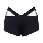 Women Sports Shorts Polyester Skinny Elastic Waist Gym Workout Waistband Skinny Short Pants 2018 Summer korean gift Drop Ship