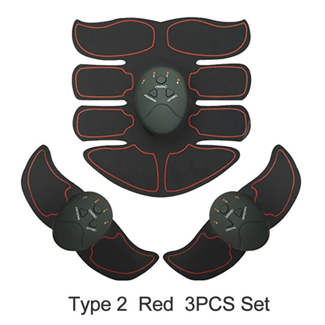 Slimming Fat Burning Exerciser Electric Muscle Training Gym Smart Fitness Muscle Stimulator Abdominal Tool Muscle Stimulator