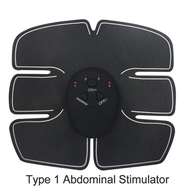 Slimming Fat Burning Exerciser Electric Muscle Training Gym Smart Fitness Muscle Stimulator Abdominal Tool Muscle Stimulator