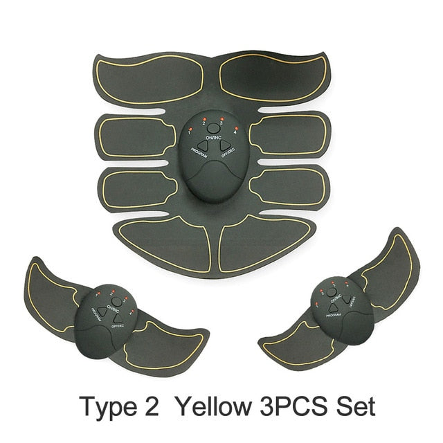 Slimming Fat Burning Exerciser Electric Muscle Training Gym Smart Fitness Muscle Stimulator Abdominal Tool Muscle Stimulator