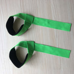 2pcs gym lifting straps weightlifting wrist weight belt bodybuilding gloves for women men fitness crossfit barbells power sport