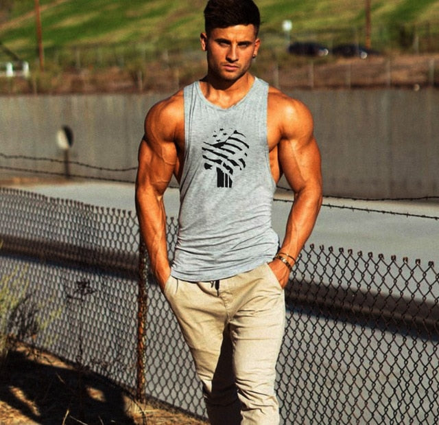 Seven Joe New fashion cotton sleeveless shirts tank top men Fitness shirt mens singlet Bodybuilding workout gym vest fitness men