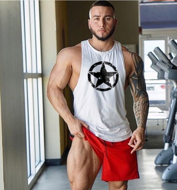 Seven Joe New fashion cotton sleeveless shirts tank top men Fitness shirt mens singlet Bodybuilding workout gym vest fitness men