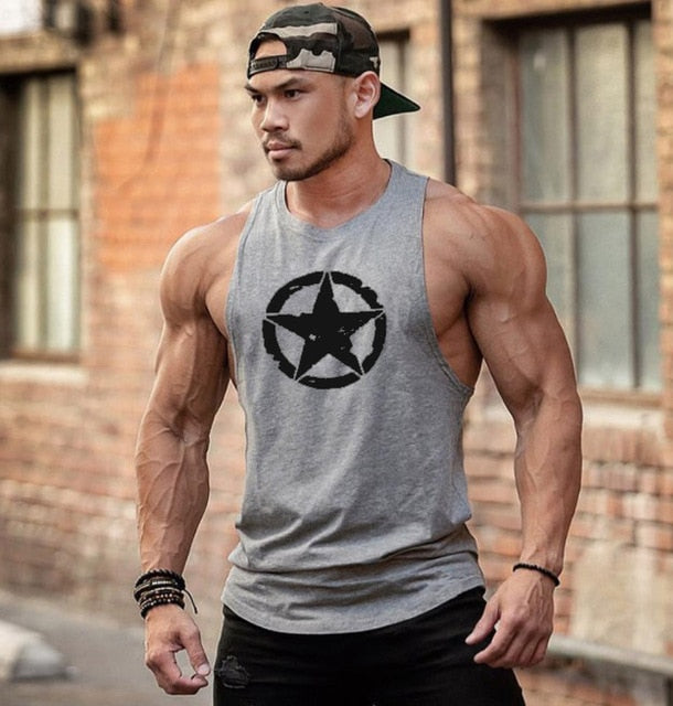 Seven Joe New fashion cotton sleeveless shirts tank top men Fitness shirt mens singlet Bodybuilding workout gym vest fitness men