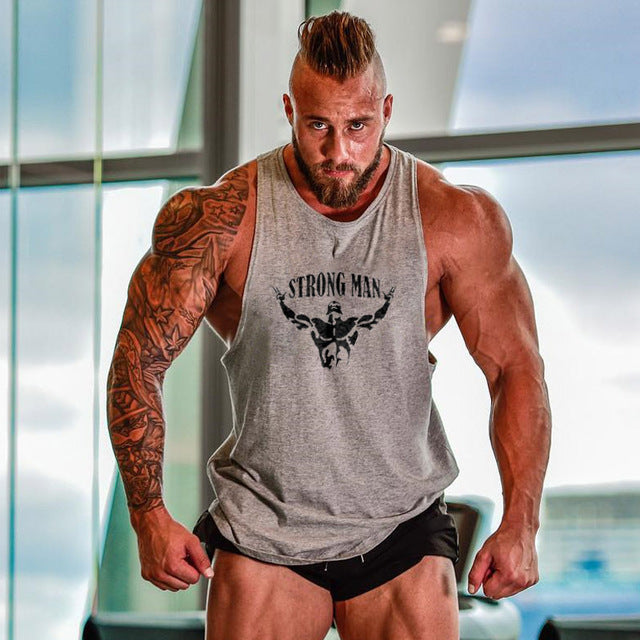 Seven Joe New fashion cotton sleeveless shirts tank top men Fitness shirt mens singlet Bodybuilding workout gym vest fitness men