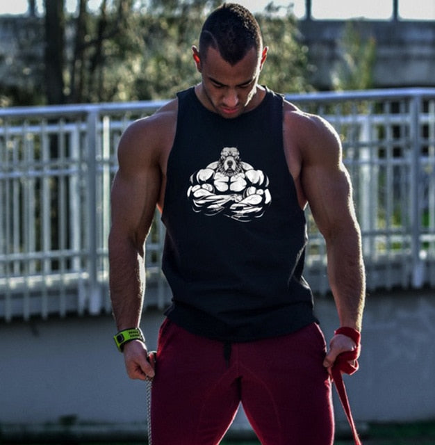 Seven Joe New fashion cotton sleeveless shirts tank top men Fitness shirt mens singlet Bodybuilding workout gym vest fitness men