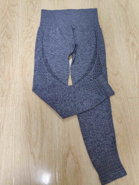 Nepoagym Women Energy Seamless Tummy Control Yoga Pants Super Stretchy Gym Tights High Waist Sport Leggings Running Pants