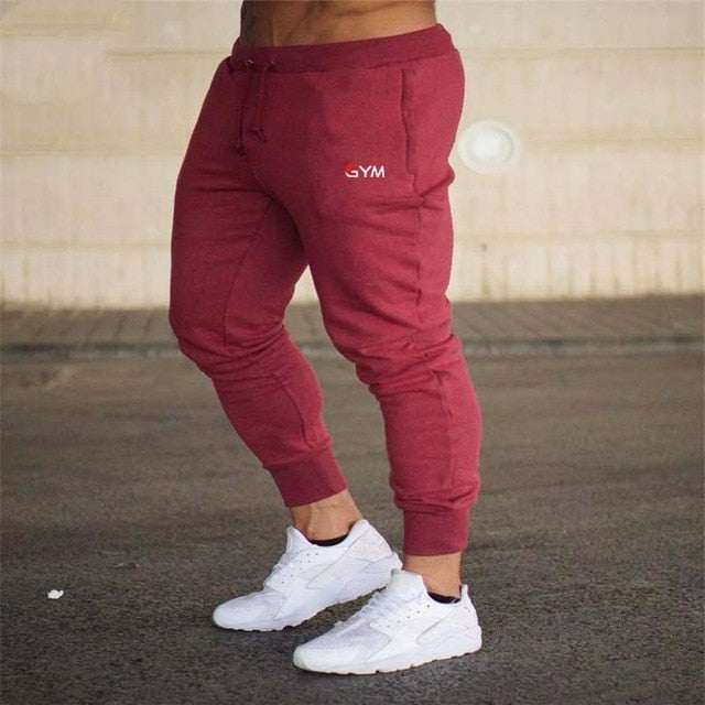 New Men Joggers Brand Male Trousers Casual Pants Sweatpants Jogger grey Casual Elastic cotton gyms Fitness Brand logo Sweatpants