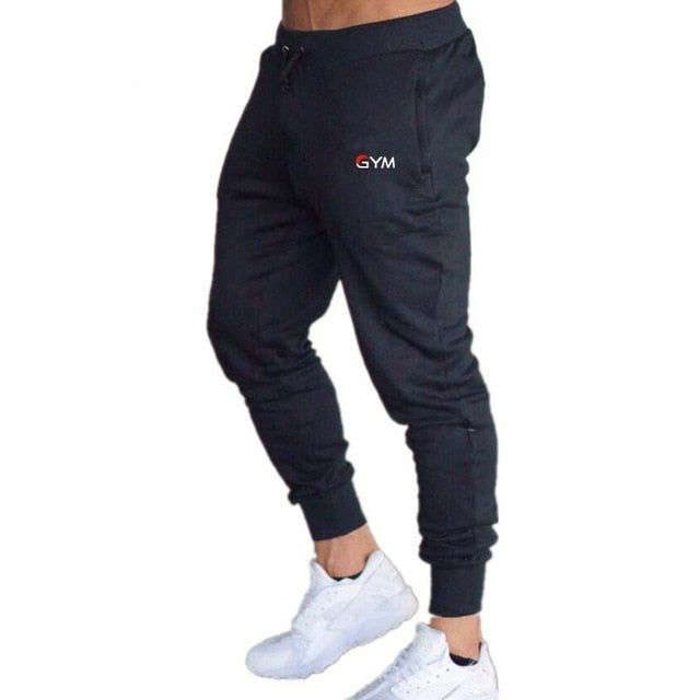 New Men Joggers Brand Male Trousers Casual Pants Sweatpants Jogger grey Casual Elastic cotton gyms Fitness Brand logo Sweatpants