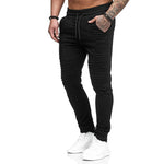 New Men Joggers Brand Male Trousers Casual Pants Sweatpants Men Gym Muscle Cotton Fitness Workout hip hop Elastic Pants