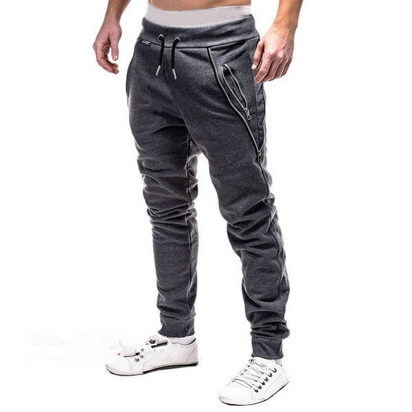 New Men Joggers Brand Male Trousers Casual Pants Sweatpants Men Gym Muscle Cotton Fitness Workout hip hop Elastic Pants