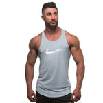 2018 fashion gyms Brand singlet canotte bodybuilding stringer tank top men fitness vest muscle guys sleeveless vest